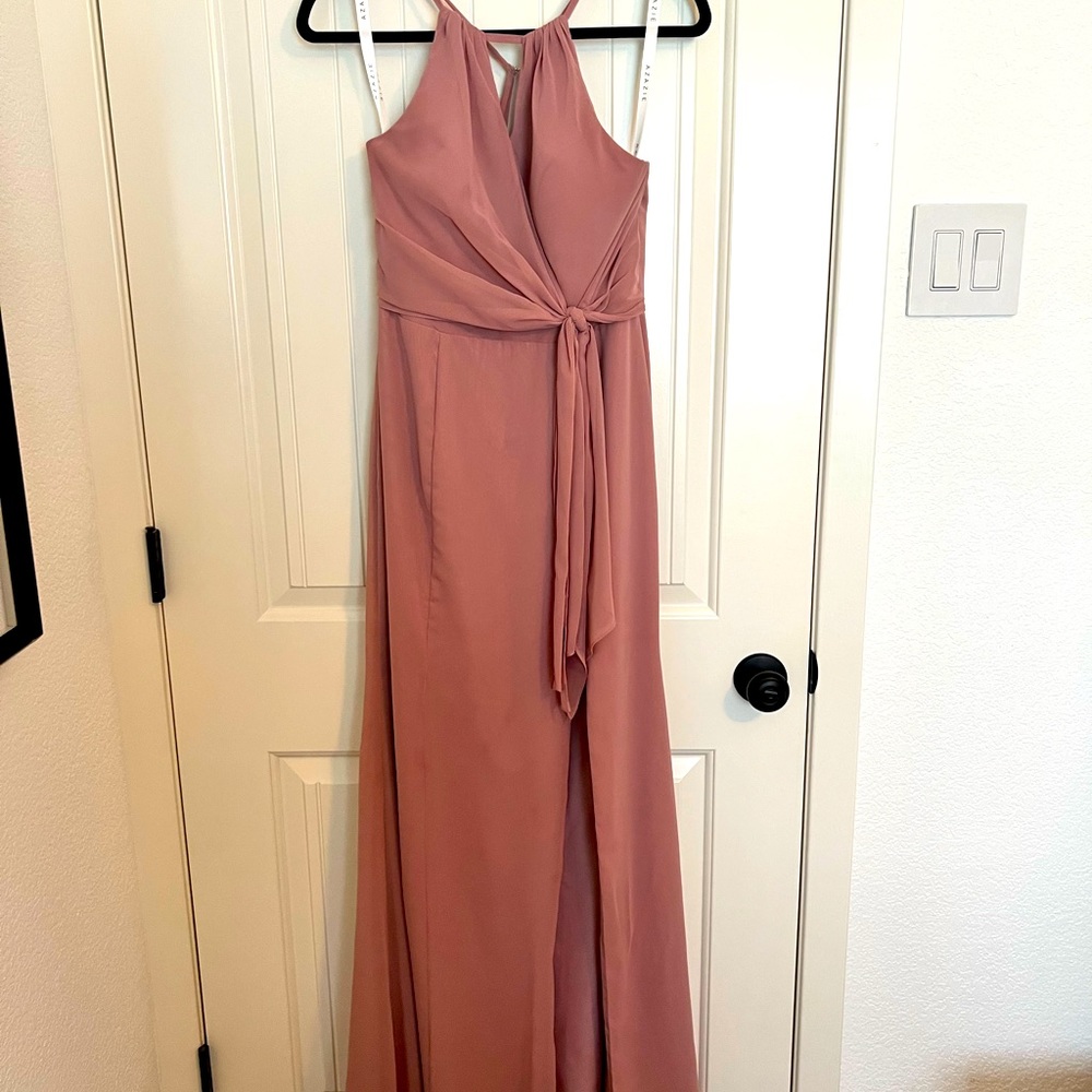 Azazie Dusty Rose Bridesmaids Dress